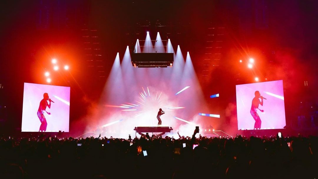 Wizkid Made in Lagos live performance